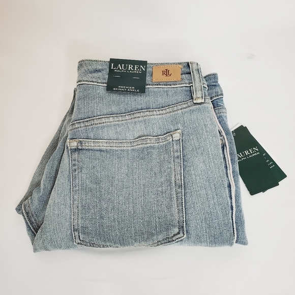 Lauren Ralph Lauren Premier Skinny Ankle Jeans - Picture 12 of 14